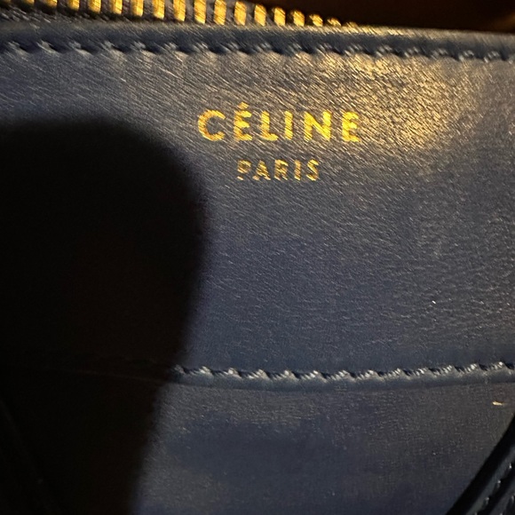 Celine Blue Tote Bag 1500$ - Picture 8 of 16